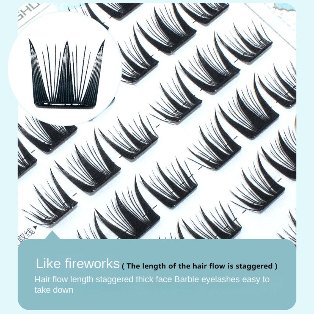 Eyelash Extension For Men - رموش صناعية أنيقة ناعمة بدون غراء