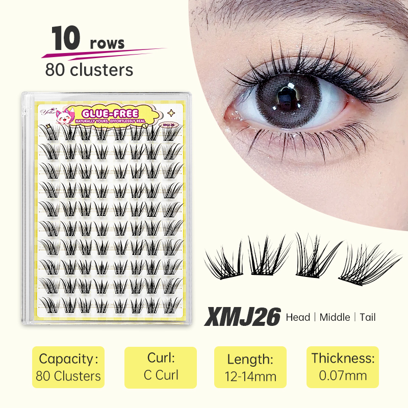 Eyelash Extension Glue - رموش جانبية طراز فوكس من ييليكس،