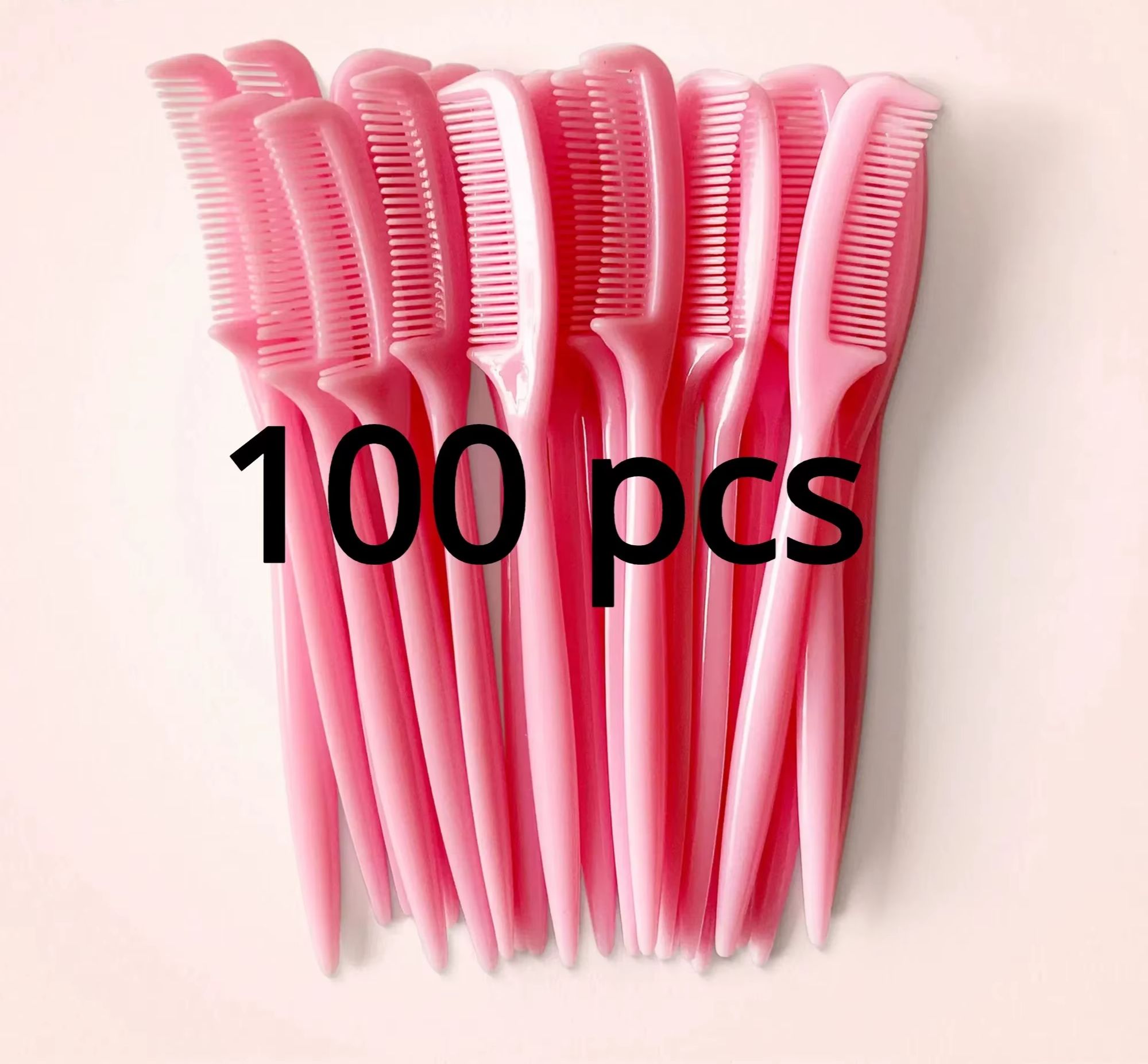 Eyelash Extension Doll Eye - 100pcsMicro مشط لتمديد رمش أمشاط الحاجب