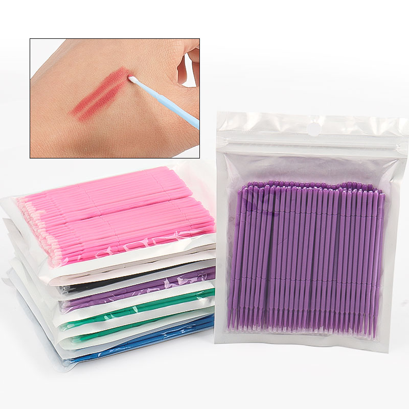 Eyelash Extension Usa - 100 قطعة/الحقيبة الخيزران رمش تمديد تنظيف