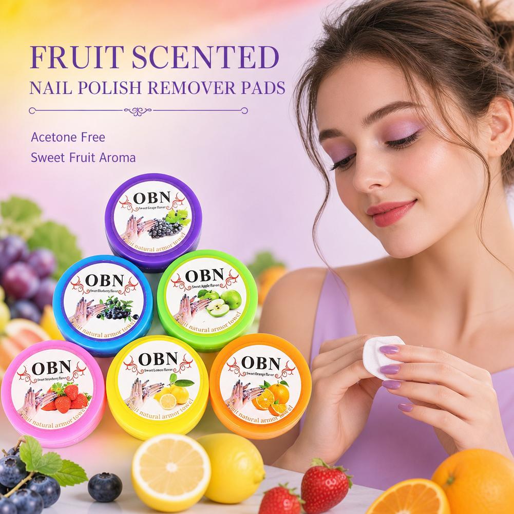 Eyelash Extension Glue - مناديل إزالة طلاء الأظافر بنكهة الزهور،
