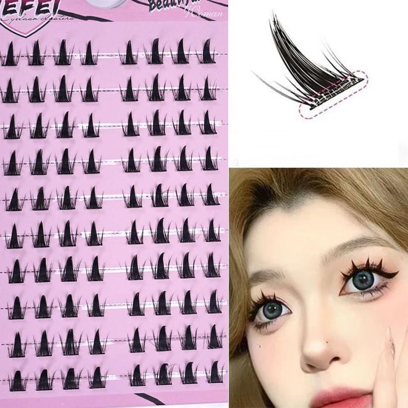 Eyelash Extension Uv Glue - رموش صناعية كثيفة ومجعدة ثلاثية الأبعاد