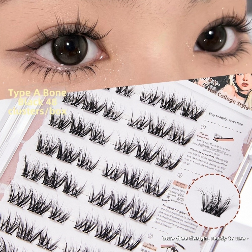رموش صناعية سميكة ذاتية اللصق  - مراجعة Eyelash Extension No 8 وسعره