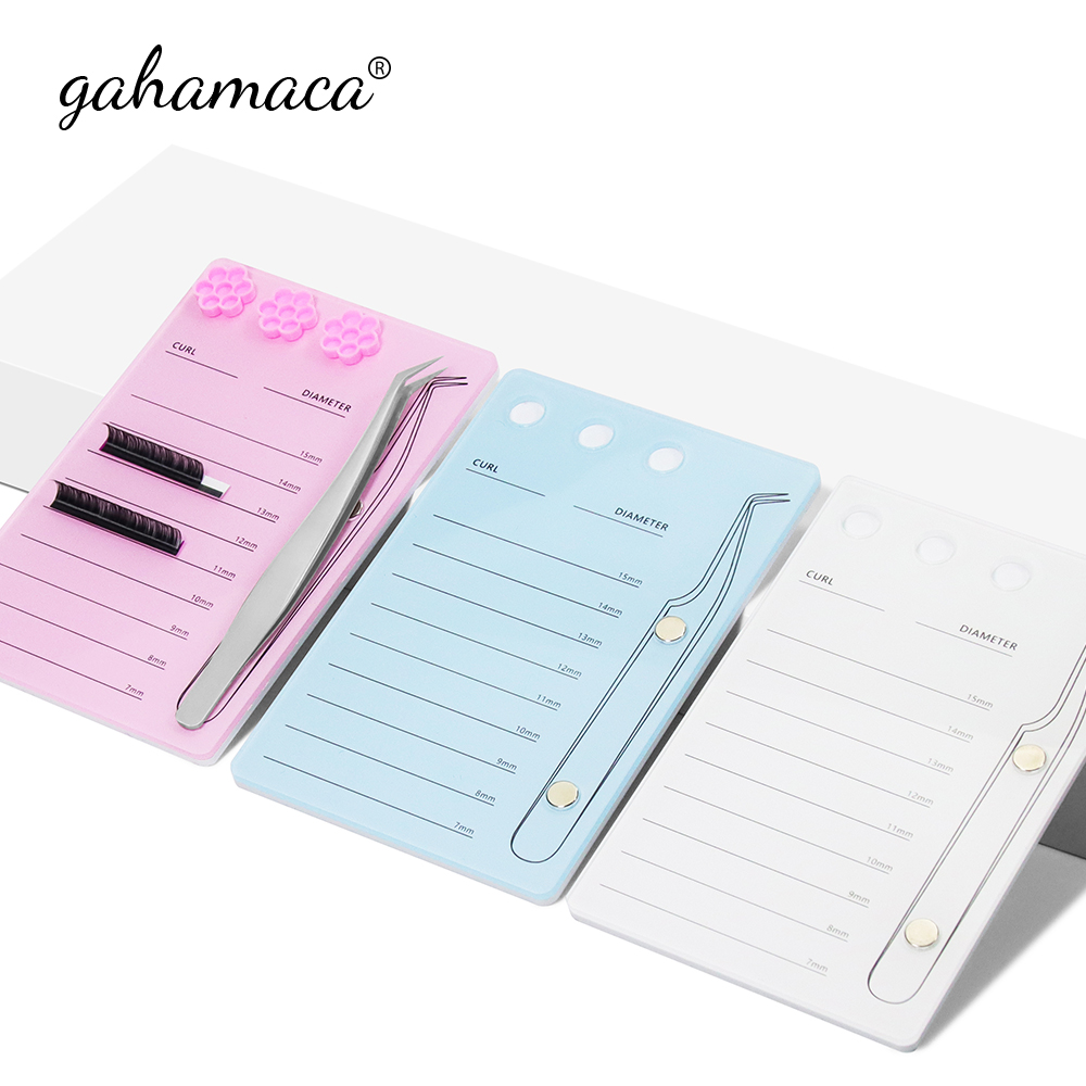 GAHAMACA-لوحة حامل الرموش الاك - مراجعة Eyelash Extension Usa وسعره