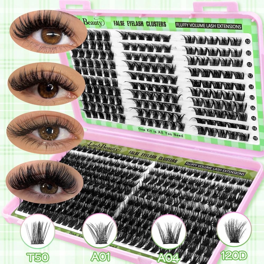 رموش صناعية بمظهر طبيعي، تصميم - مراجعة Eyelash Extension Wispy Look وسعره