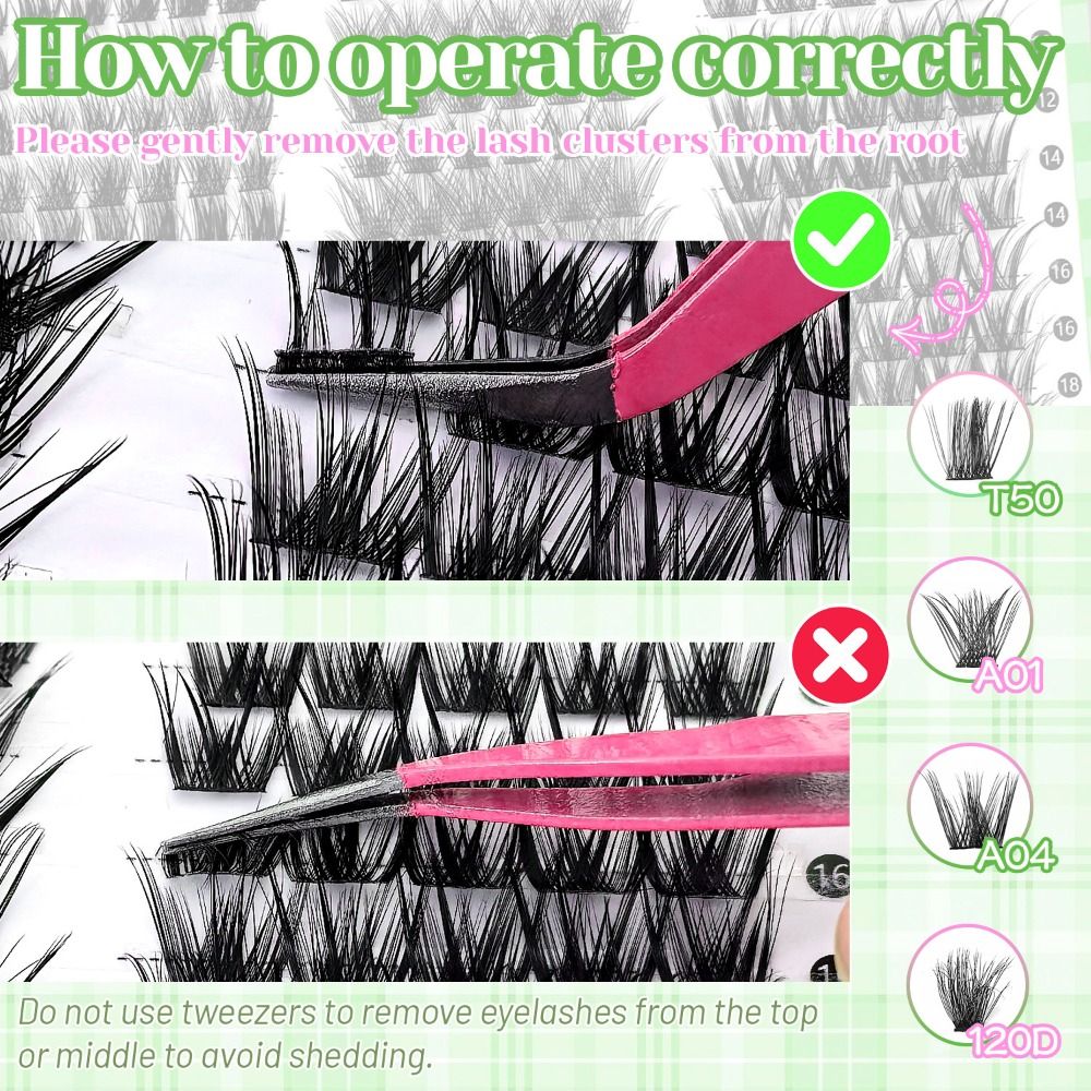 رموش صناعية بمظهر طبيعي، تصميم - مراجعة Eyelash Extension Wispy Look وسعره