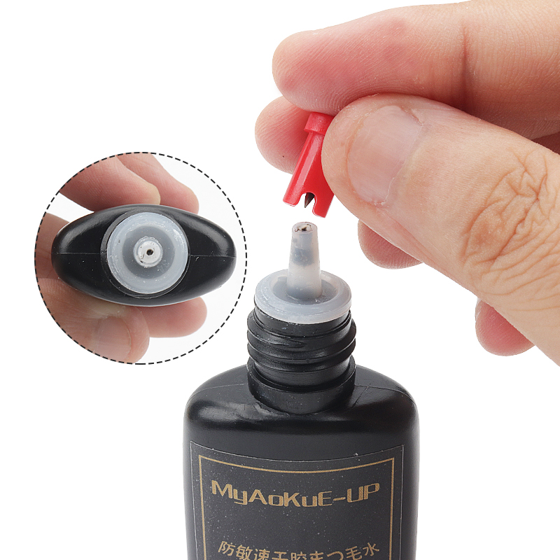 100/50 قطعة رمش زجاجة صمغ حجب  - مراجعة Eyelash Extension Usa وسعره
