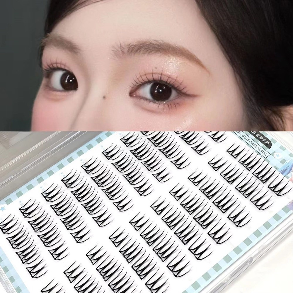 رموش صناعية ذاتية اللصق على ال - مراجعة Eyelash Extension No 8 وسعره