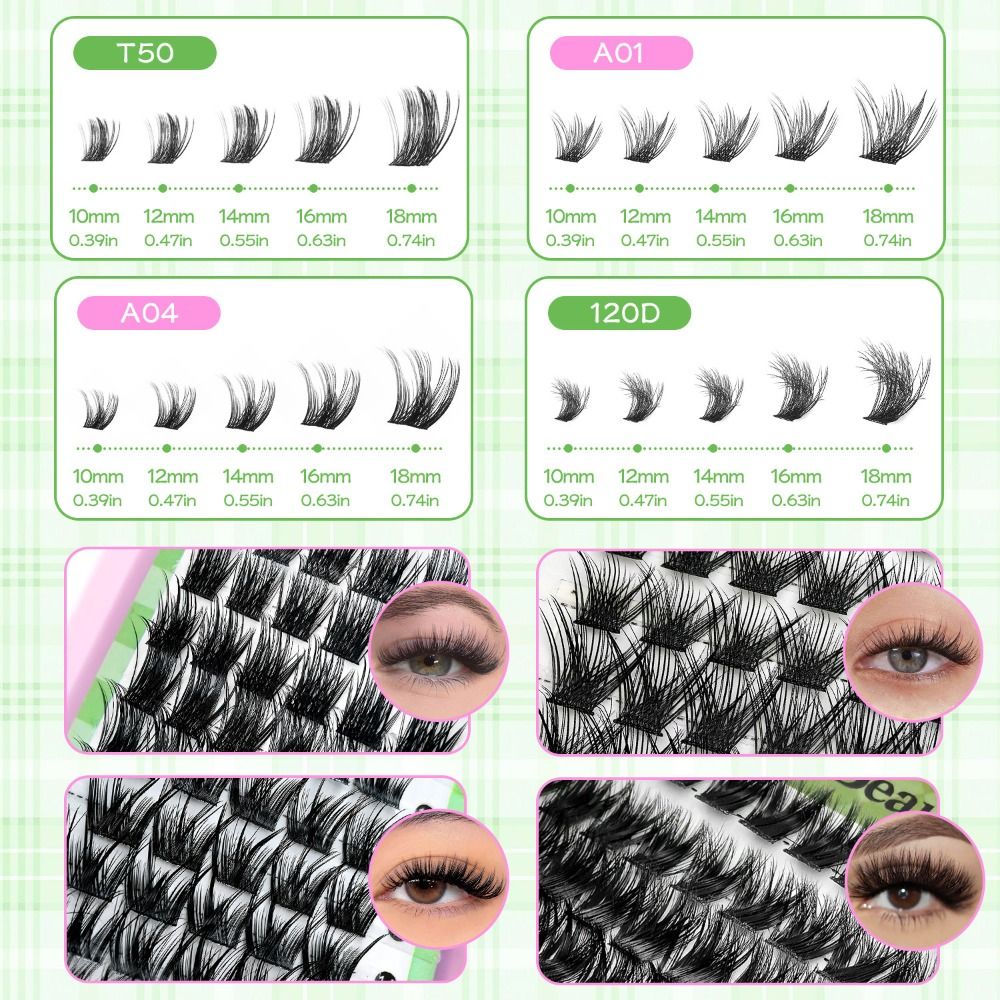 رموش صناعية بمظهر طبيعي، تصميم - مراجعة Eyelash Extension Wispy Look وسعره