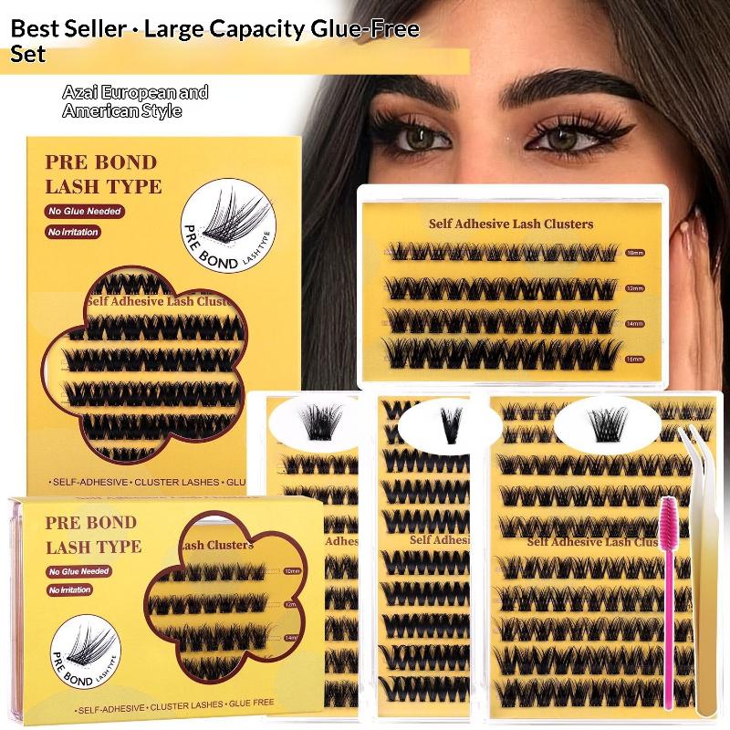 طقم جديد لتمديد الرموش بدون غر - مراجعة Eyelash Extension Usa وسعره