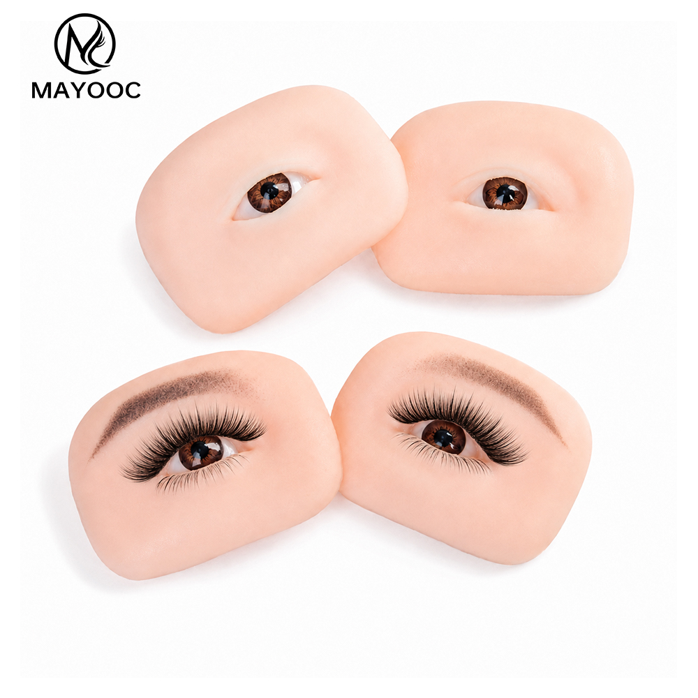 رأس تدريب مسطح لتمديد الرموش م - مراجعة Eyelash Extension Doll Eye وسعره