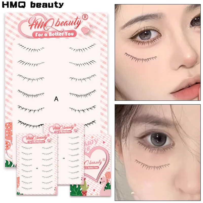 8 أزواج من ملصقات الرموش تحت ا - مراجعة Eyelash Extension No 8 وسعره