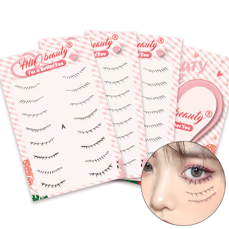 8 أزواج من ملصقات الرموش تحت ا - مراجعة Eyelash Extension No 8 وسعره