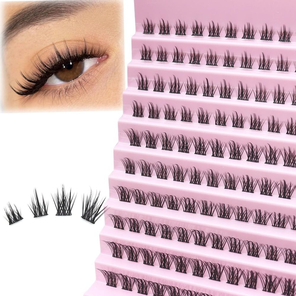 رموش صناعية بمظهر طبيعي، نمط خ - مراجعة Eyelash Extension Wispy Look وسعره