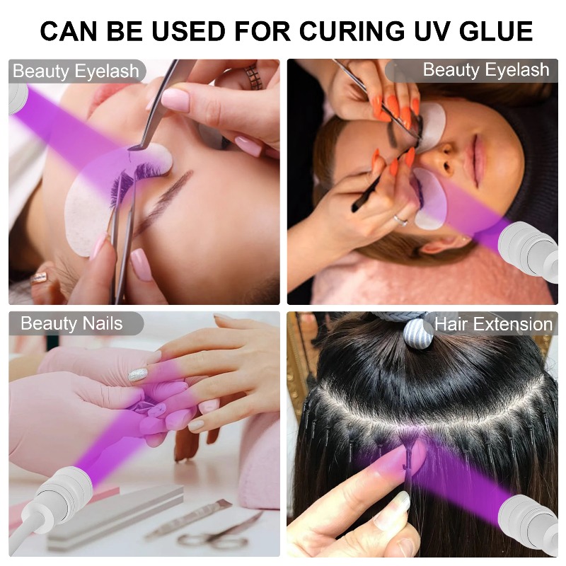 مصباح أشعة فوق البنفسجية للأظا - مراجعة Eyelash Extension Glue وسعره