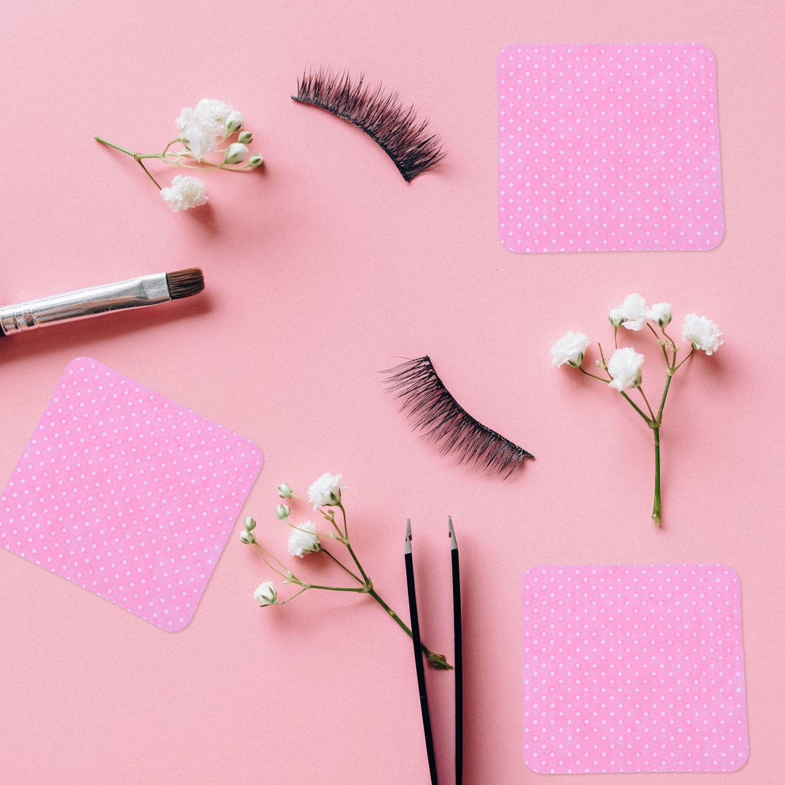 600 قطعة مناديل قطنية للتنظيف، - مراجعة Eyelash Extension Glue وسعره