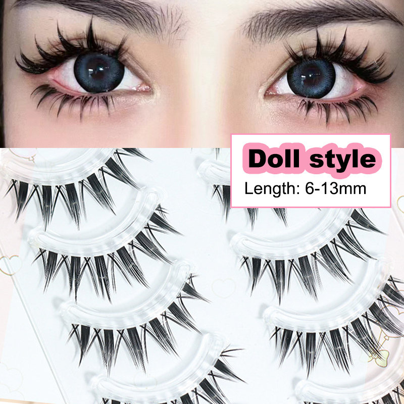 جديد دمية جلدة تمديد الطبيعية  - مراجعة Eyelash Extension Doll Eye وسعره