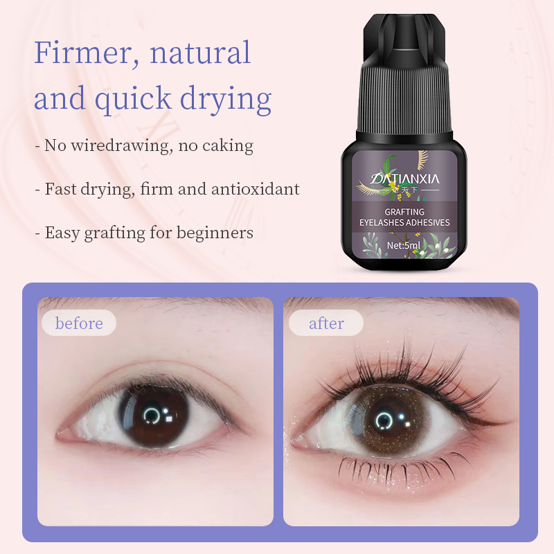 لا تهيج الرموش تمديد الغراء ال - مراجعة Eyelash Extension No 8 وسعره