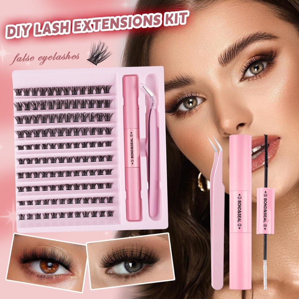 رموش صناعية عالية الجودة بتصمي - مراجعة Eyelash Extension Wispy Look وسعره
