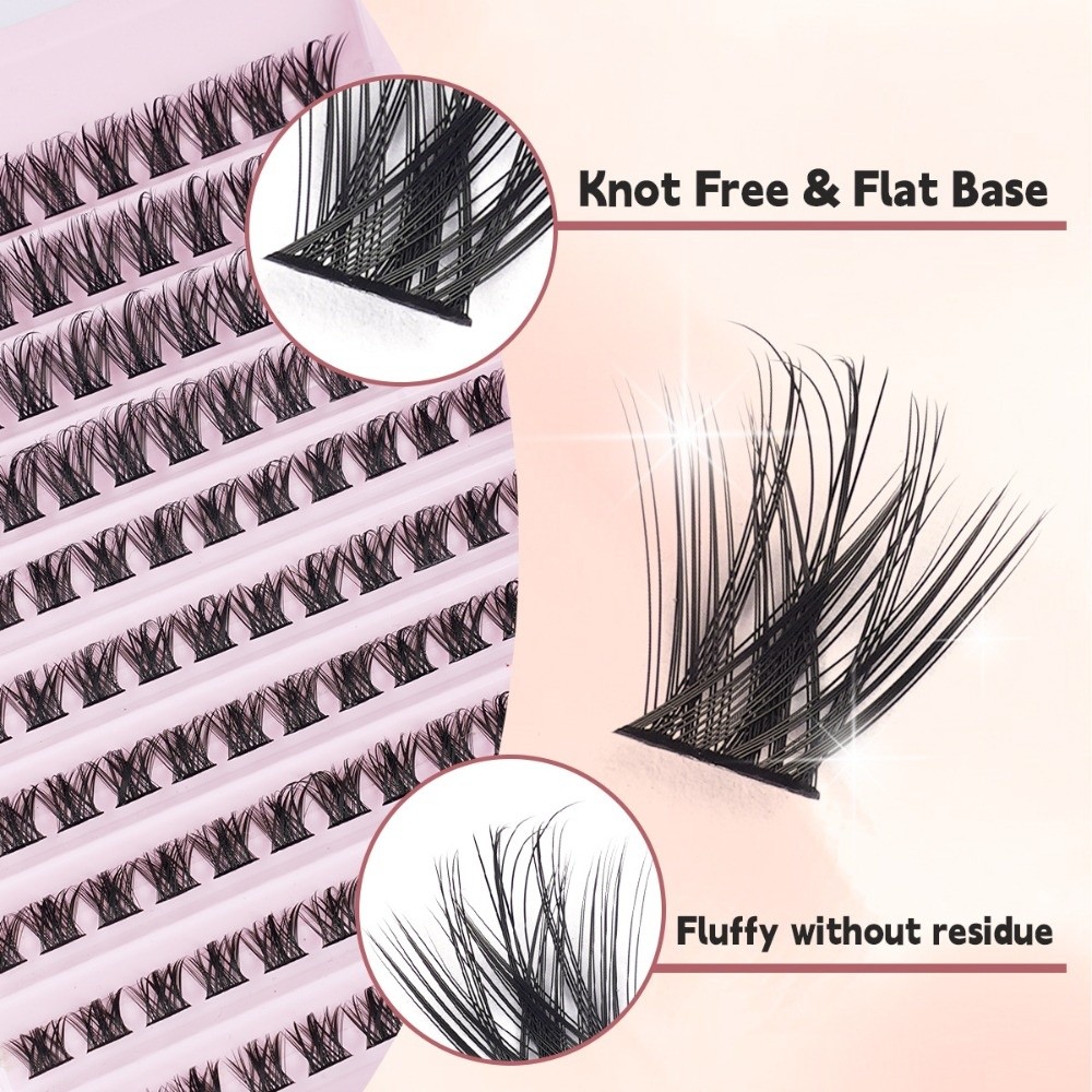 رموش صناعية عالية الجودة بتصمي - مراجعة Eyelash Extension Wispy Look وسعره