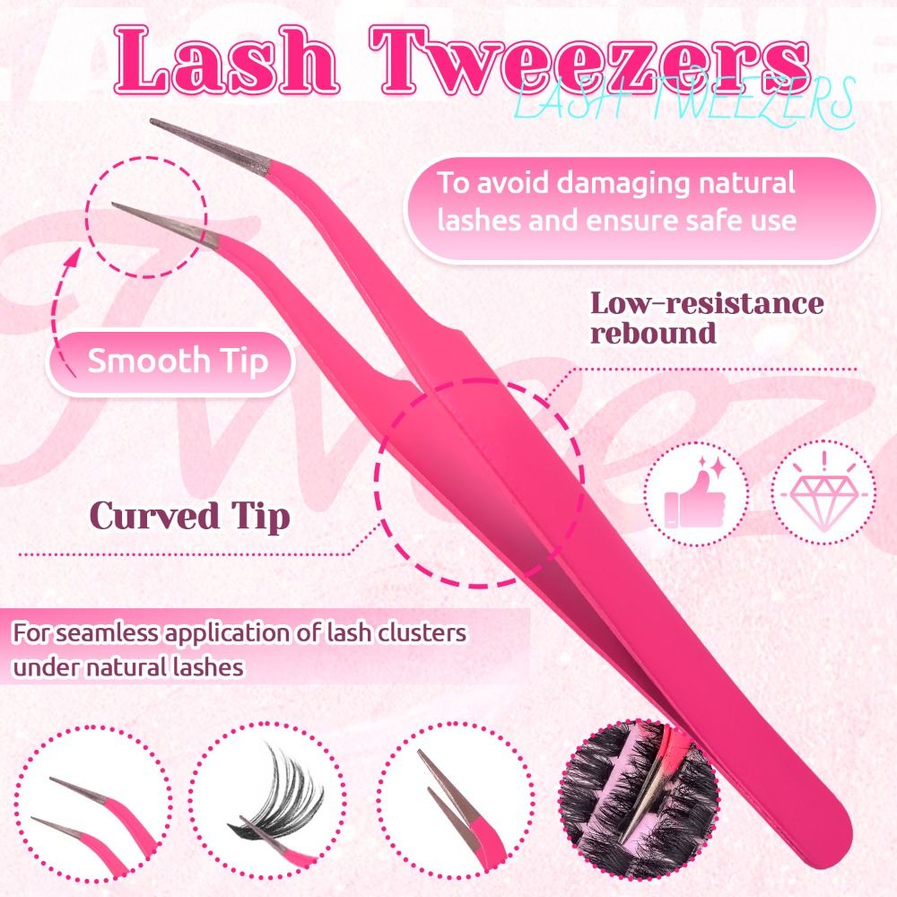 رموش صناعية بمظهر طبيعي، مجموع - مراجعة Eyelash Extension Wispy Look وسعره