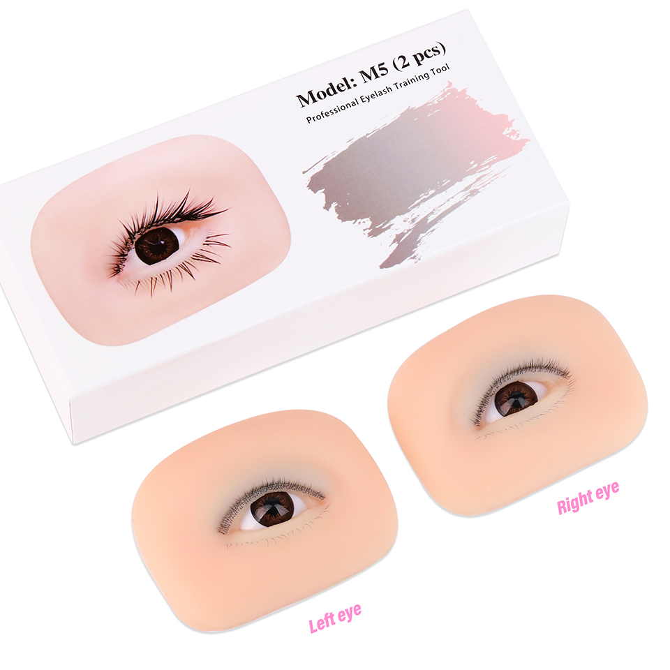 نموذج عيون بثلاث طبقات للتدريب - مراجعة Eyelash Extension Doll Eye وسعره
