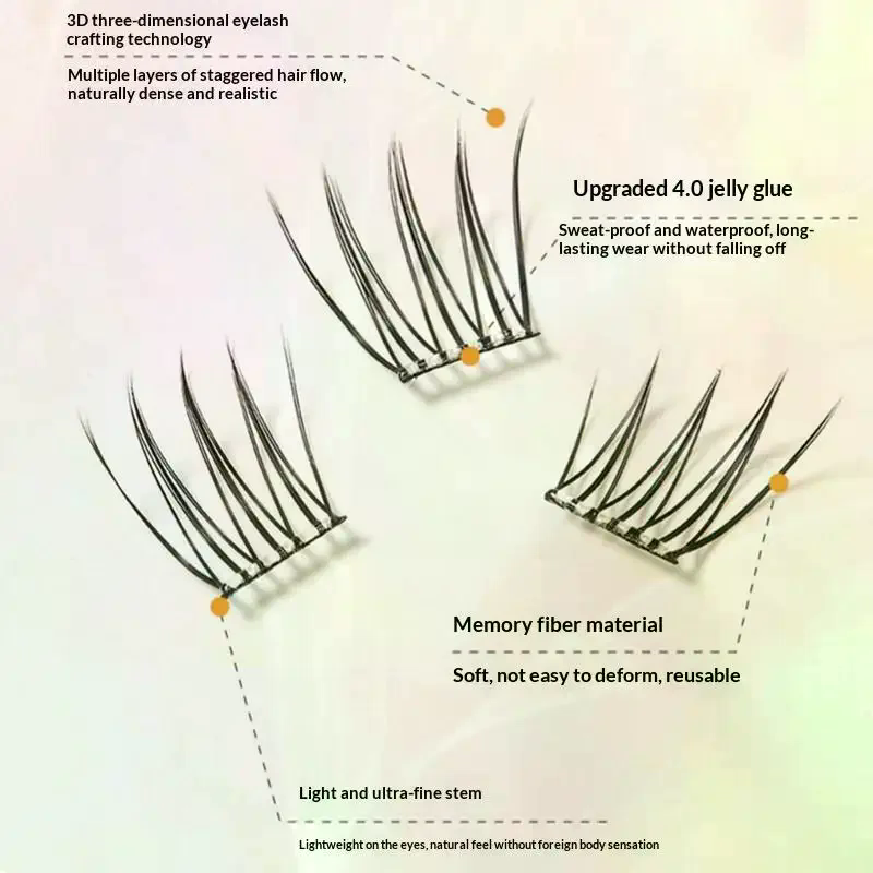 رموش صناعية ذاتية اللصق بـ 7 ص - مراجعة Eyelash Extension Glue وسعره