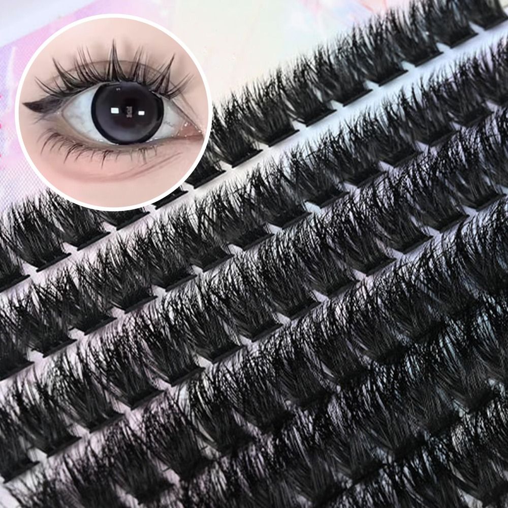 رموش صناعية بمظهر طبيعي، نمط خ - مراجعة Eyelash Extension Wispy Look وسعره